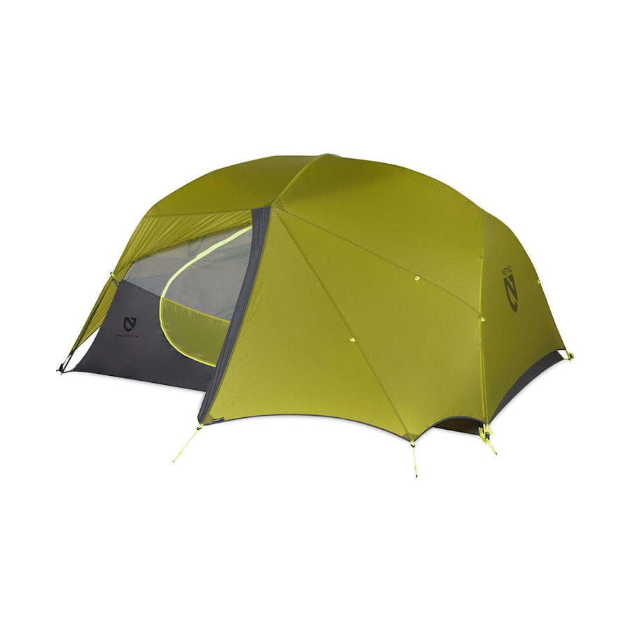 Nemo Dragonfly 3 Person Ultralight Tent Green Green
