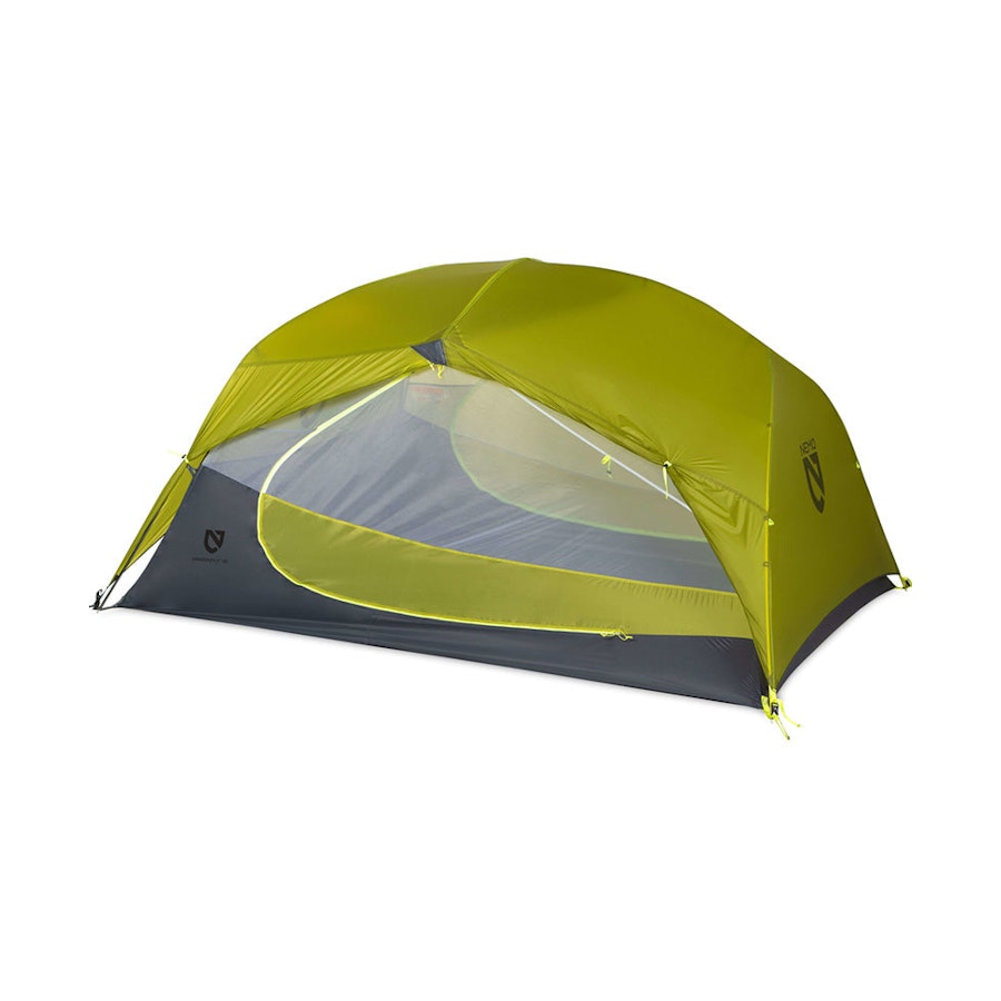 Nemo Dragonfly 3 Person Ultralight Tent Green Green