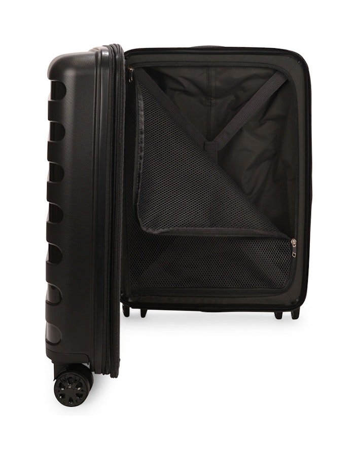 Nomad Orbit 56cm Hardside Carry-On Suitcase Black Black
