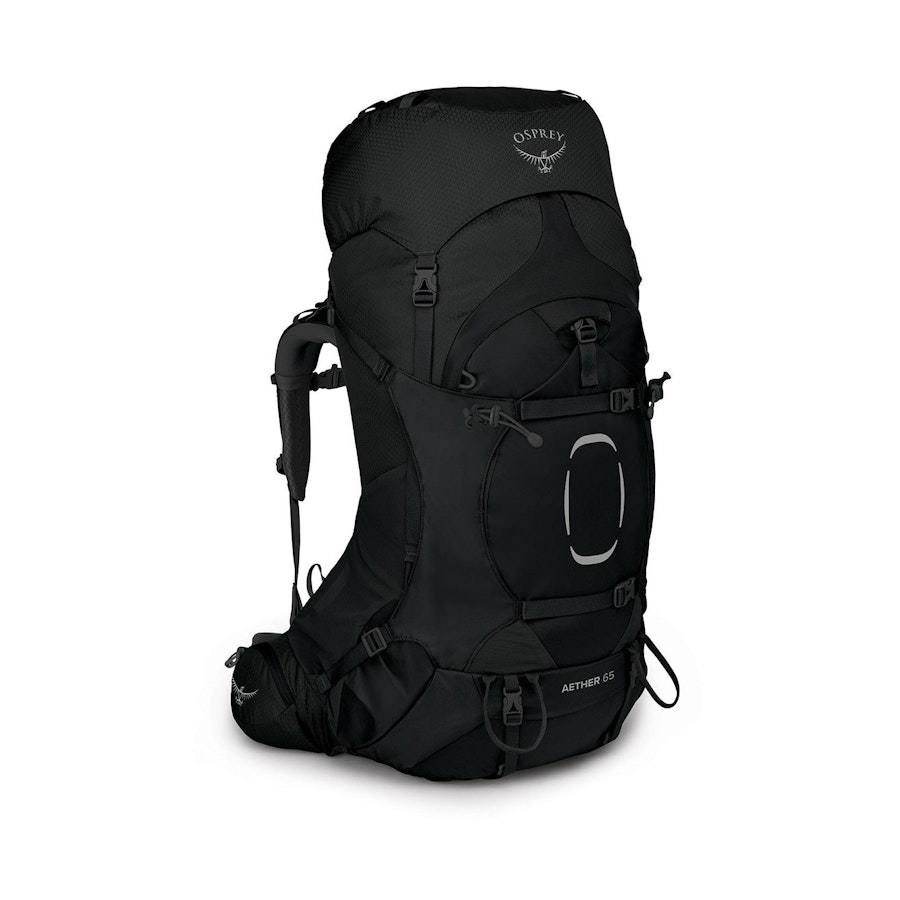 Osprey Aether 65 Small/Medium Men's Mountaineering Backpack Black Black