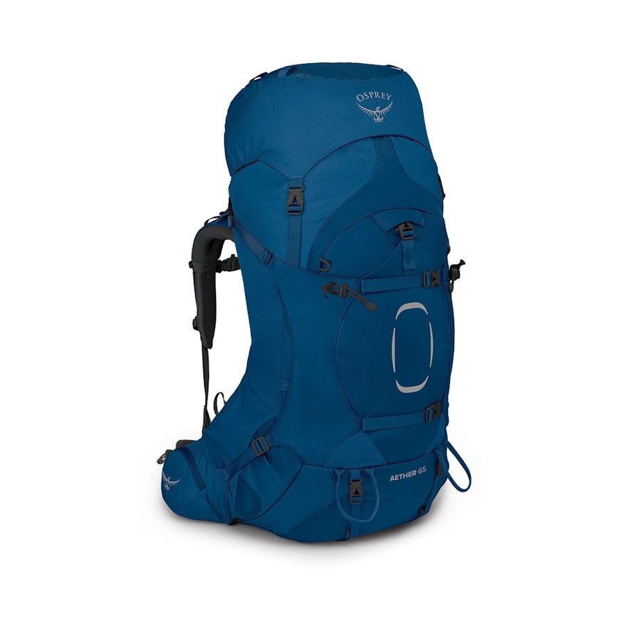 Osprey Aether 65 Small/Medium Men's Mountaineering Backpack Deep Water Blue Deep Water Blue