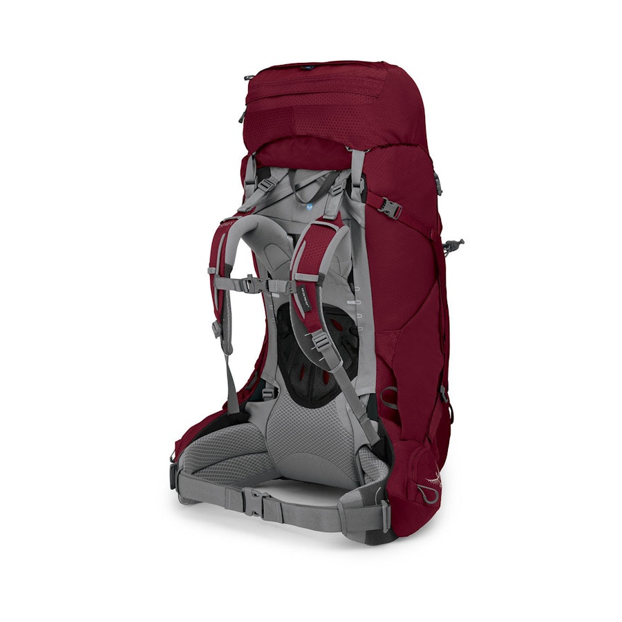 Osprey Ariel 65 Medium/Large Women's Mountaineering Backpack Claret Red Claret Red