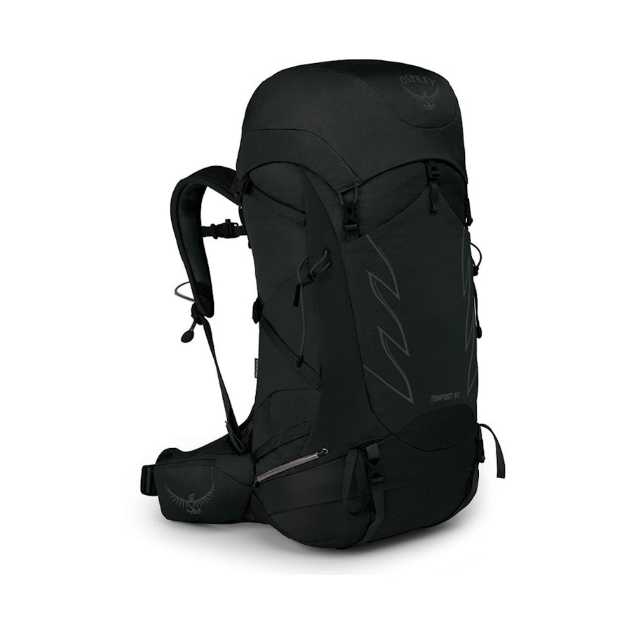 Osprey Tempest 40 Extra Small/Small Women's Hiking Backpack Stealth Black Stealth Black