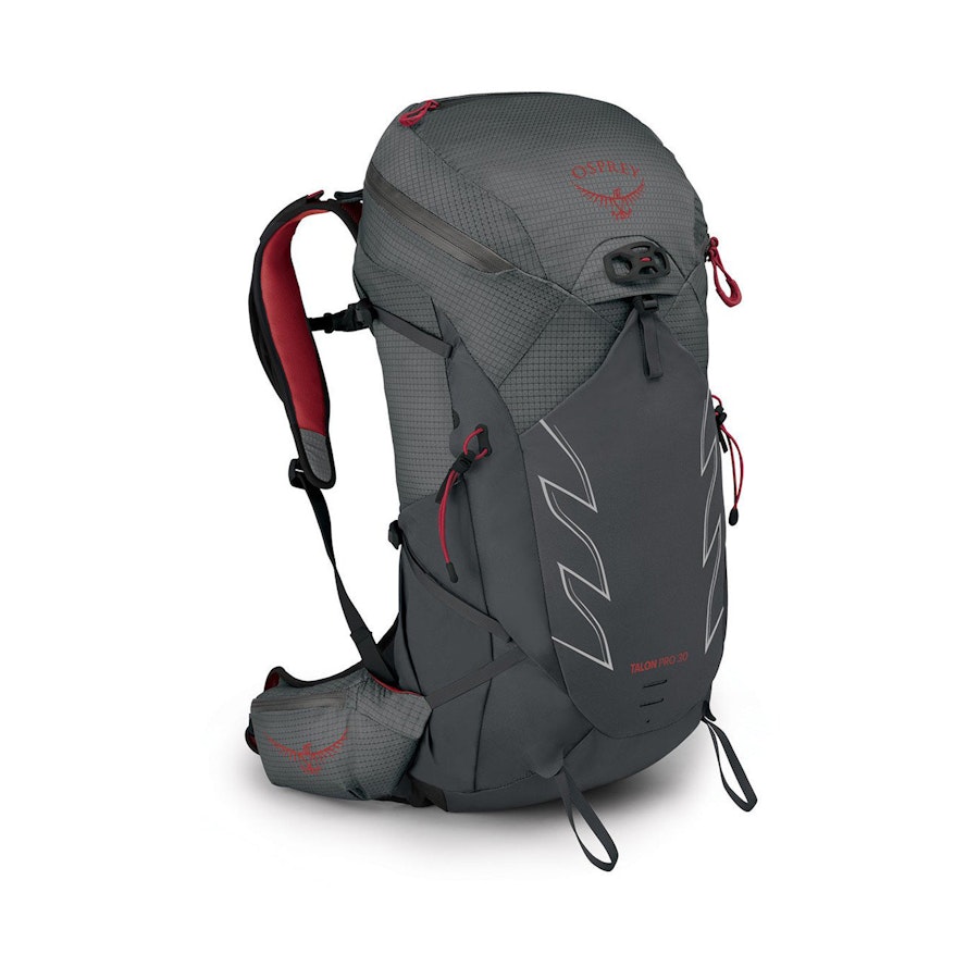 Osprey Talon Pro 30 Small/Medium Large Men's Hiking Backpack Carbon Carbon