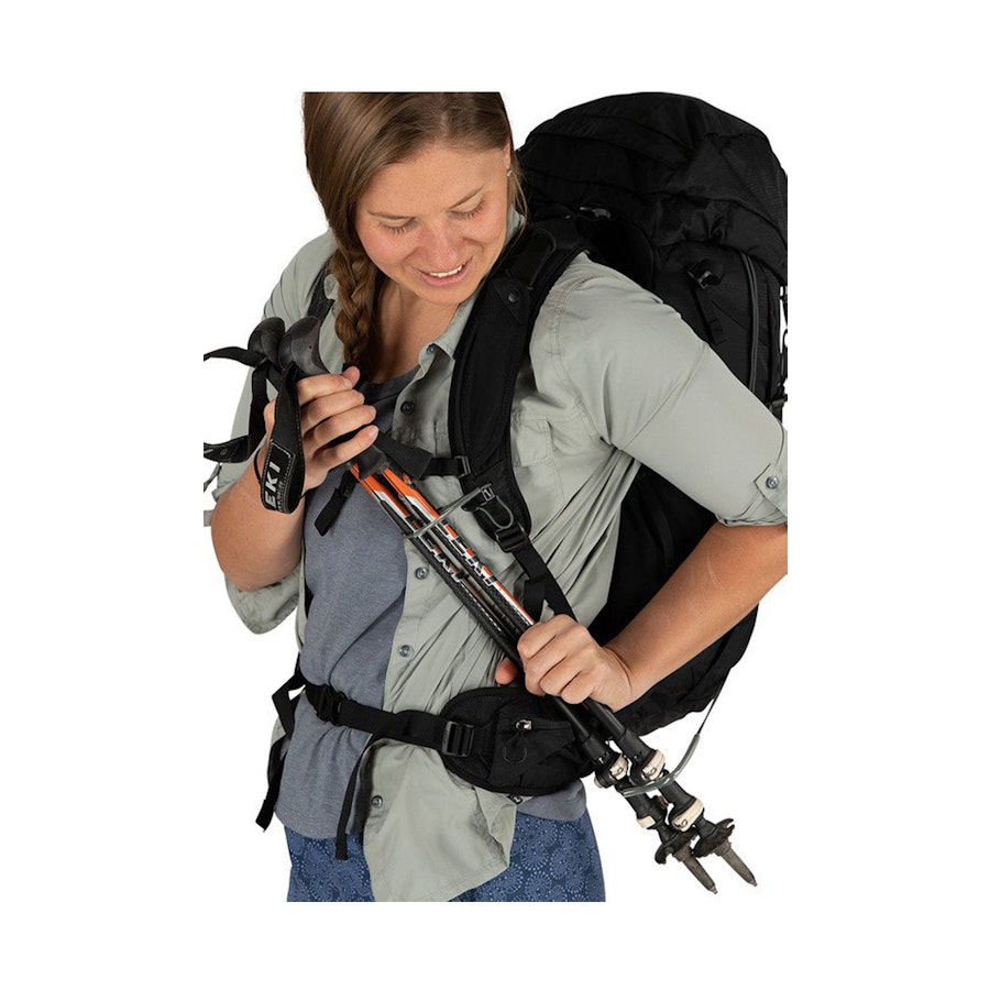 Osprey Tempest 30 Medium/Large Women's Hiking Backpack Stealth Black Stealth Black