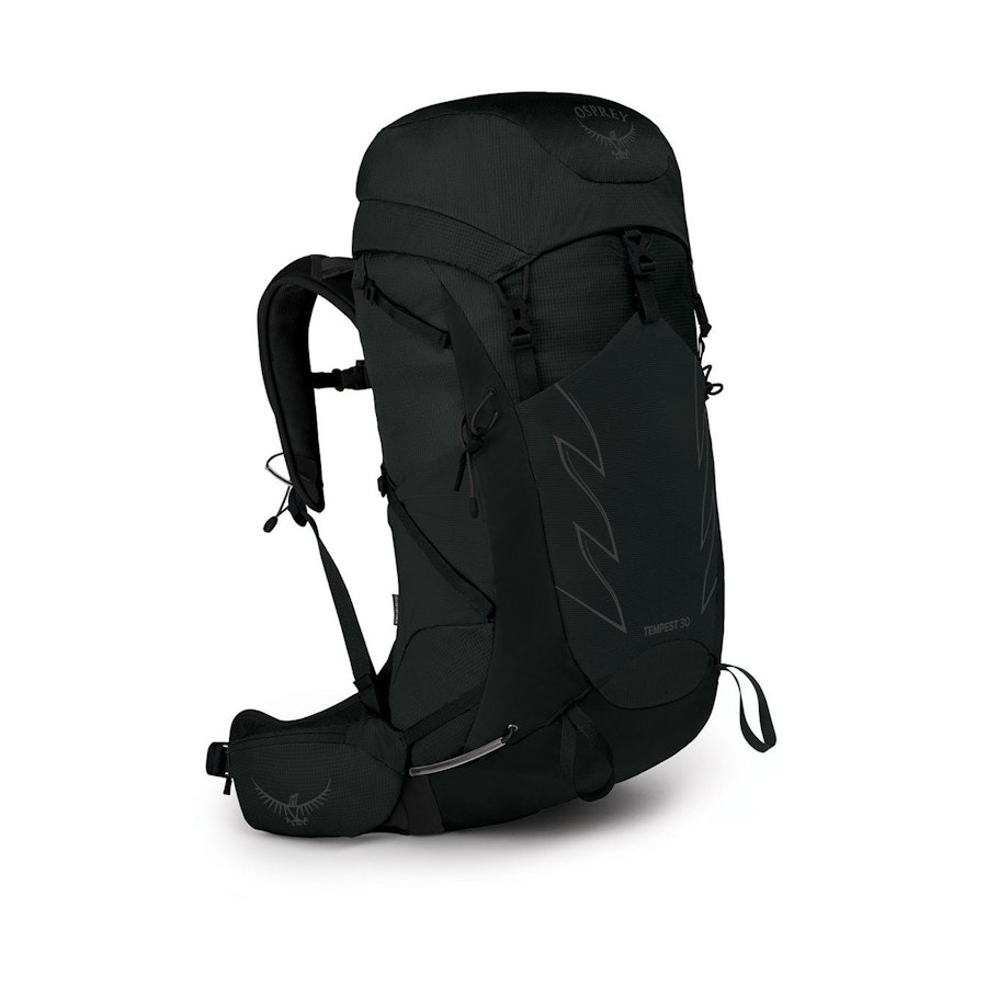 Osprey Tempest 30 Extra Small/Small Women's Hiking Backpack Stealth Black Stealth Black