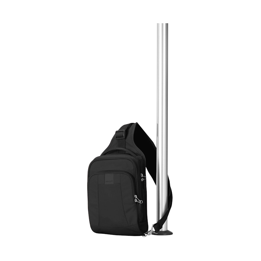 Pacsafe Metrosafe LS150 Anti-Theft Sling Backpack RFID Black Black