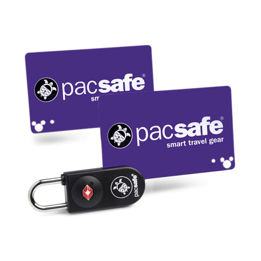 Pacsafe Prosafe 750 TSA Accepted Key-Card Lock Black Black