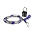Pacsafe Wrapsafe Anti-Theft Adjustable Cable Lock Blue