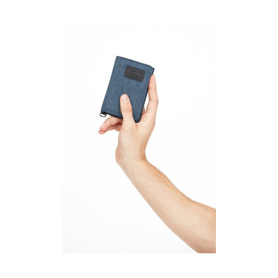 Pacsafe RFIDsafe RFID Blocking Trifold Wallet Dark Denim Dark Denim