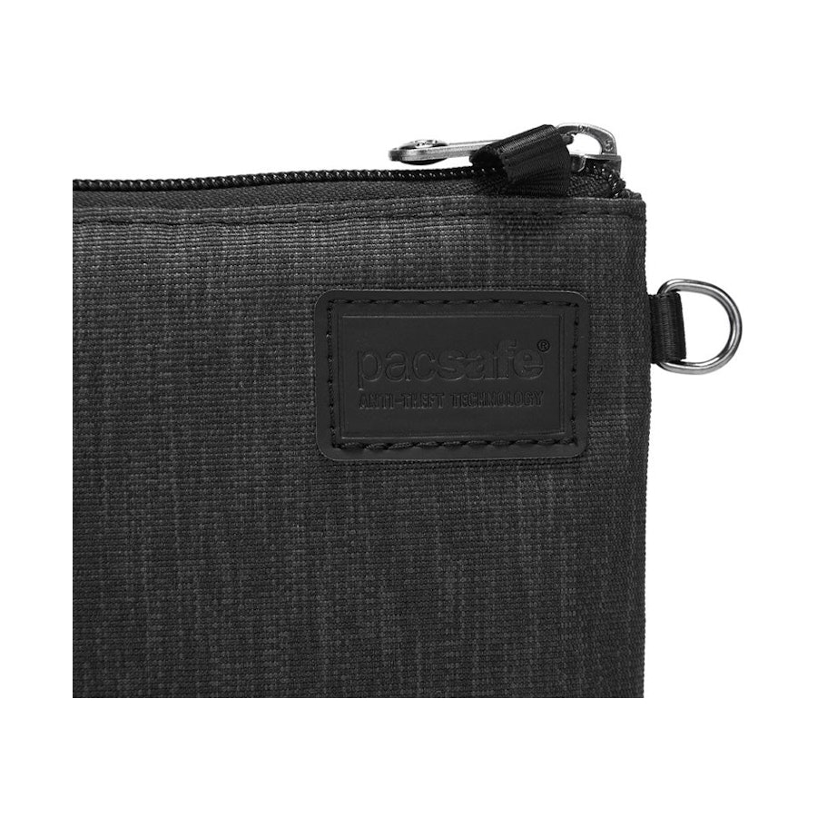 Pacsafe RFIDsafe RFID Blocking Small Travel Pouch Carbon Carbon