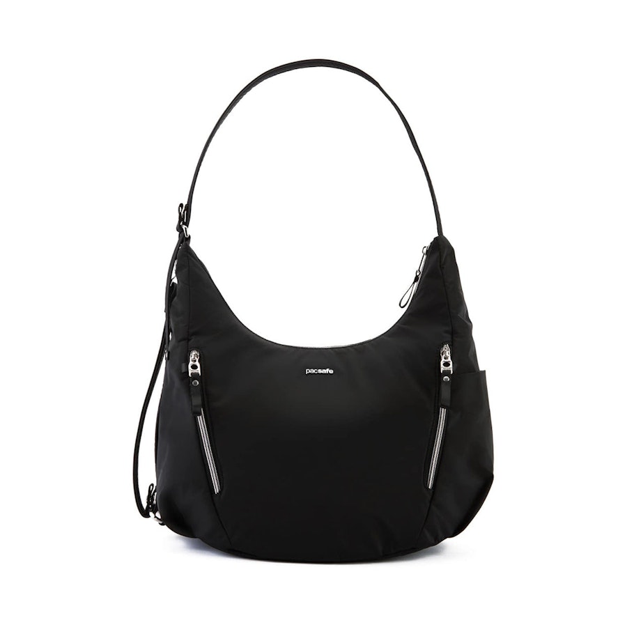 Pacsafe Stylesafe Anti-Theft Convertible Crossbody Bag Black Black