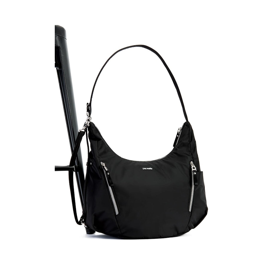 Pacsafe Stylesafe Anti-Theft Convertible Crossbody Bag Black Black