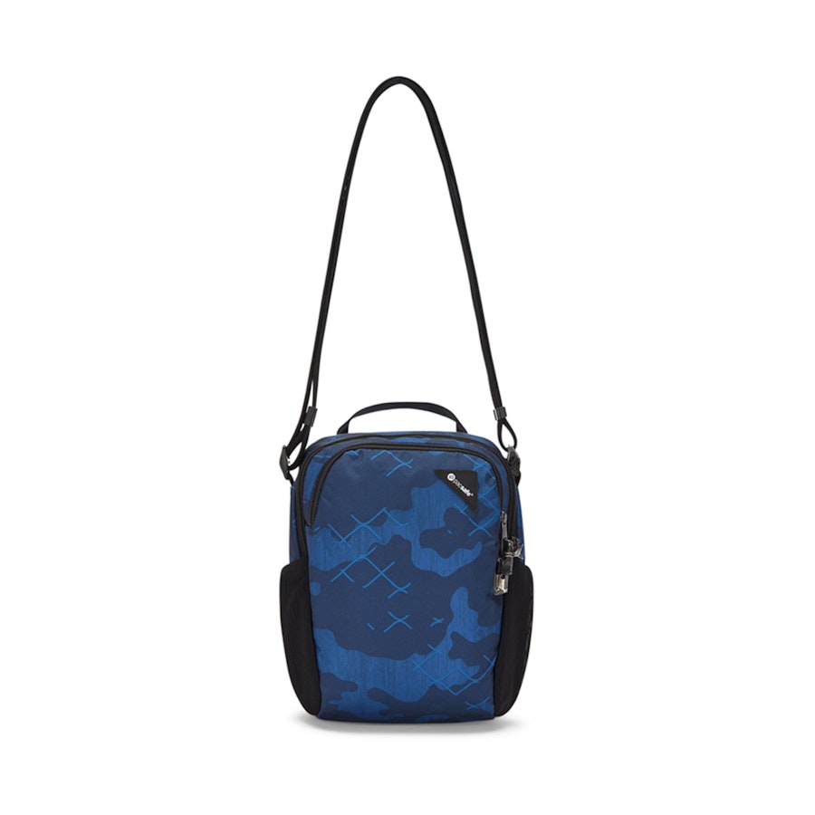 Pacsafe Vibe 200 Anti-Theft Compact Travel Bag RFID Blue Camo Blue Camo