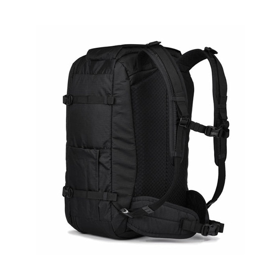 Pacsafe Vibe 40 Anti-Theft 40L Carry-On Backpack Jet Black Jet Black