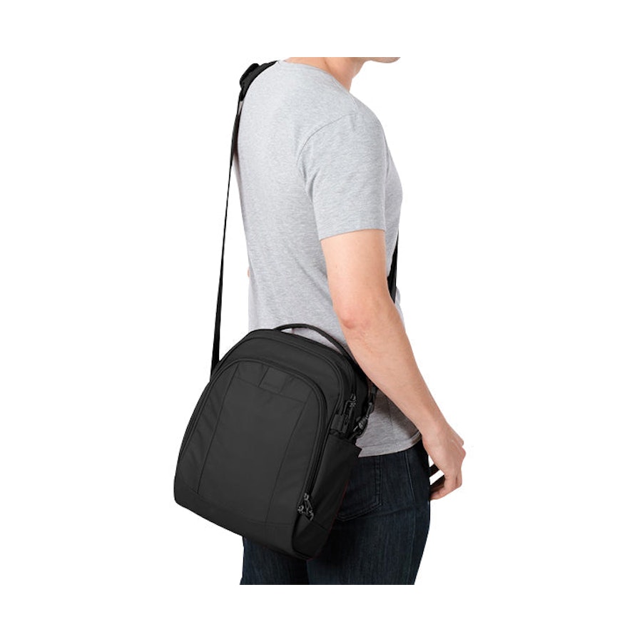 Pacsafe Metrosafe LS250 Anti-Theft Shoulder Bag RFID Black Black