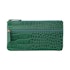 Pierre Cardin Tegan Women's Italian Leather Phone Wallet Croc Green