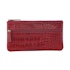 Pierre Cardin Tegan Women's Italian Leather Phone Wallet Croc Red