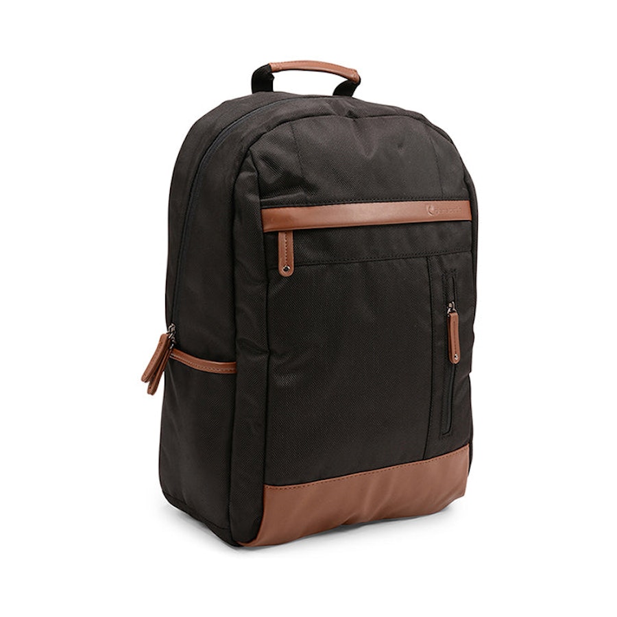 Pierre Cardin Classic 15" Laptop Backpack Black Black