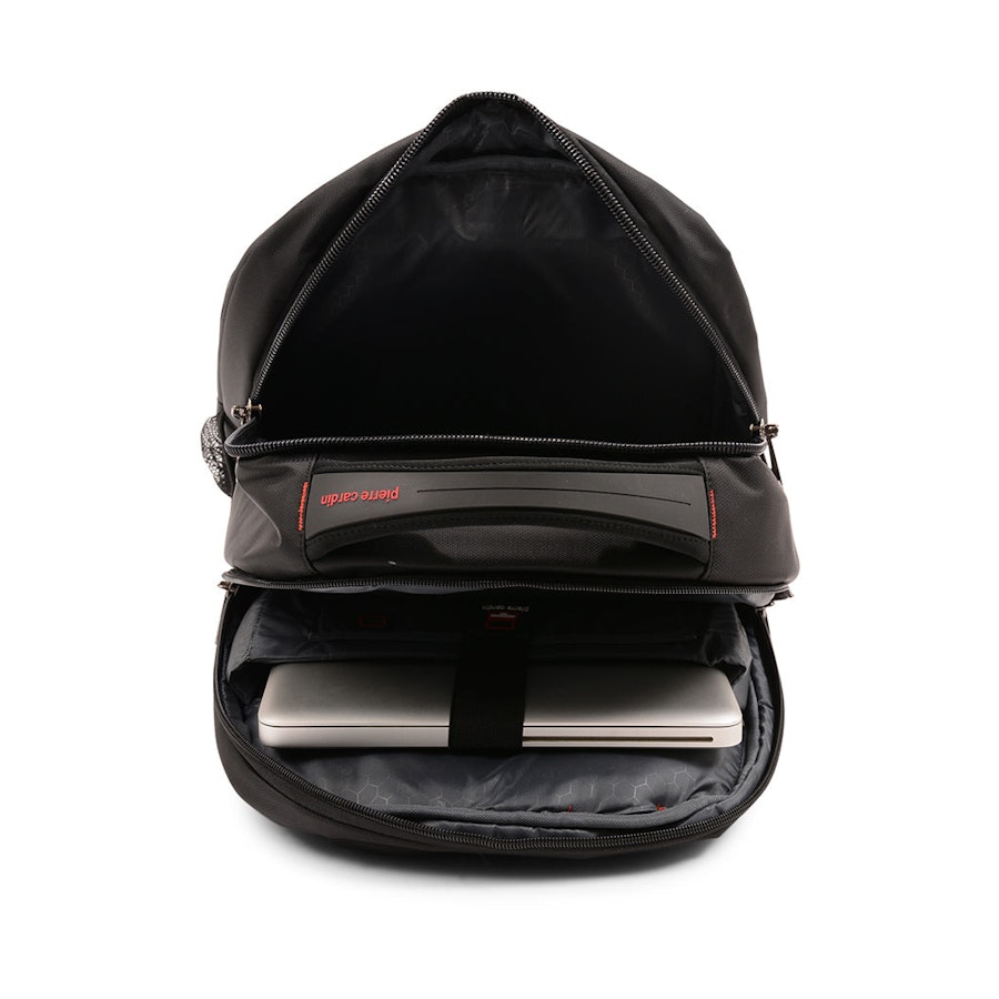 Pierre Cardin Business 15" Laptop Backpack Black Black