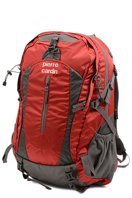 Pierre Cardin Adventure 13 Laptop Backpack Red Luggage .nz