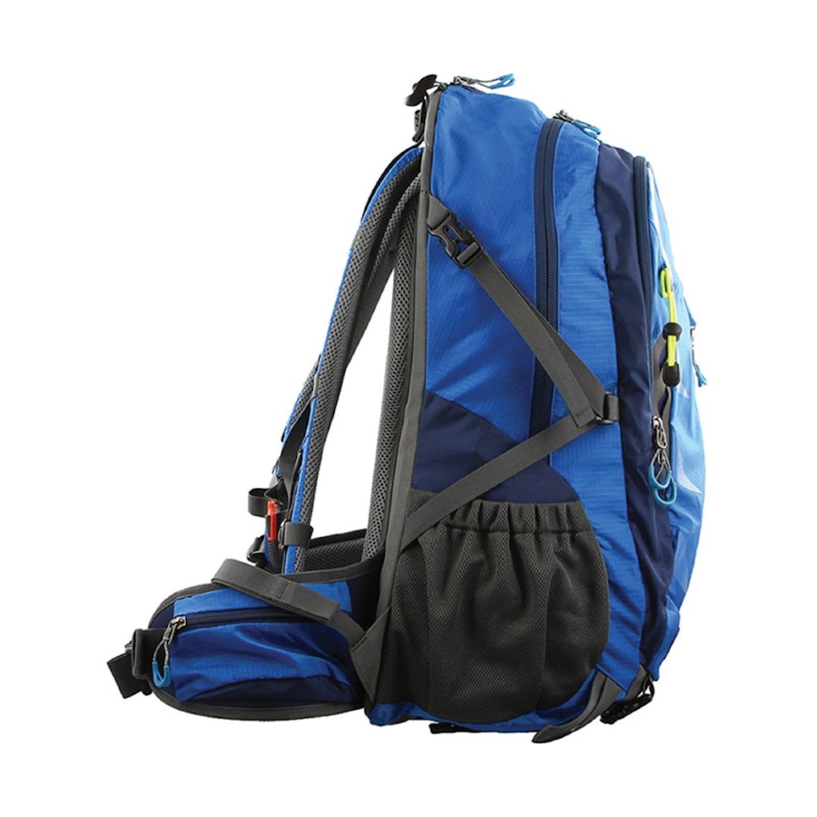 Pierre Cardin Kirby Adventure Nylon Backpack Blue Blue
