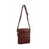 Pierre Cardin Sloan Rustic Leather Tablet Bag Chestnut