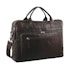 Pierre Cardin Sidney Rustic Leather 15" Laptop Bag Brown