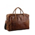 Pierre Cardin Lawson Rustic Leather 13" Laptop Bag Cognac