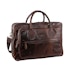 Pierre Cardin Lawson Rustic Leather 13" Laptop Bag Dark Chocolate