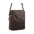 Pierre Cardin Ashley Rustic Leather iPad Bag Chestnut