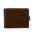 Pierre Cardin Oliver Men's Rustic Leather RFID Wallet Chestnut