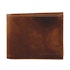 Pierre Cardin Xavier Men's Rustic Leather RFID Wallet Chestnut