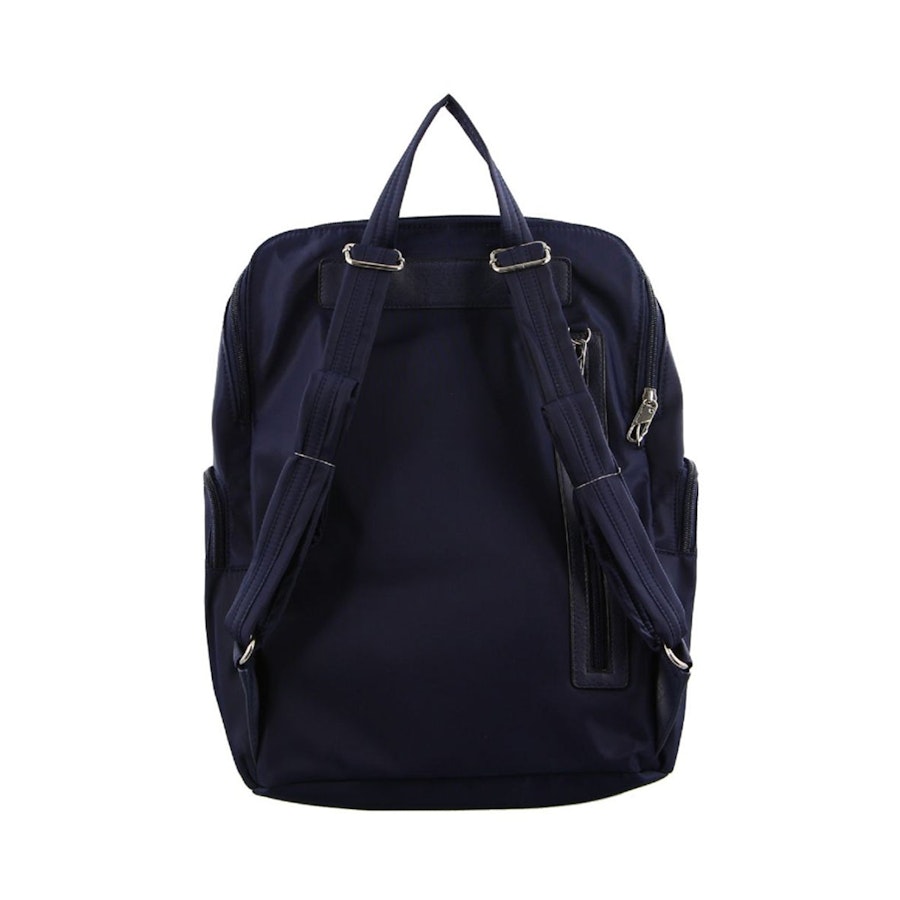 Pierre Cardin Cleo Anti-Theft RFID Backpack Navy Navy