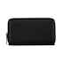 Pierre Cardin Paisley Ladies Italian Leather Double Zip Wallet Black