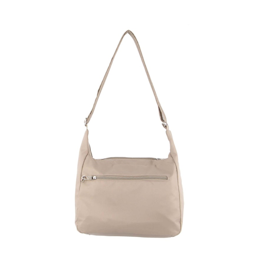 Pierre Cardin Layla Anti-Theft Tote Bag Taupe Taupe