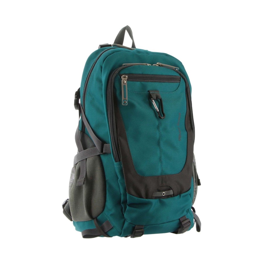 Pierre Cardin Ryder Adventure Nylon Backpack Turquoise Turquoise