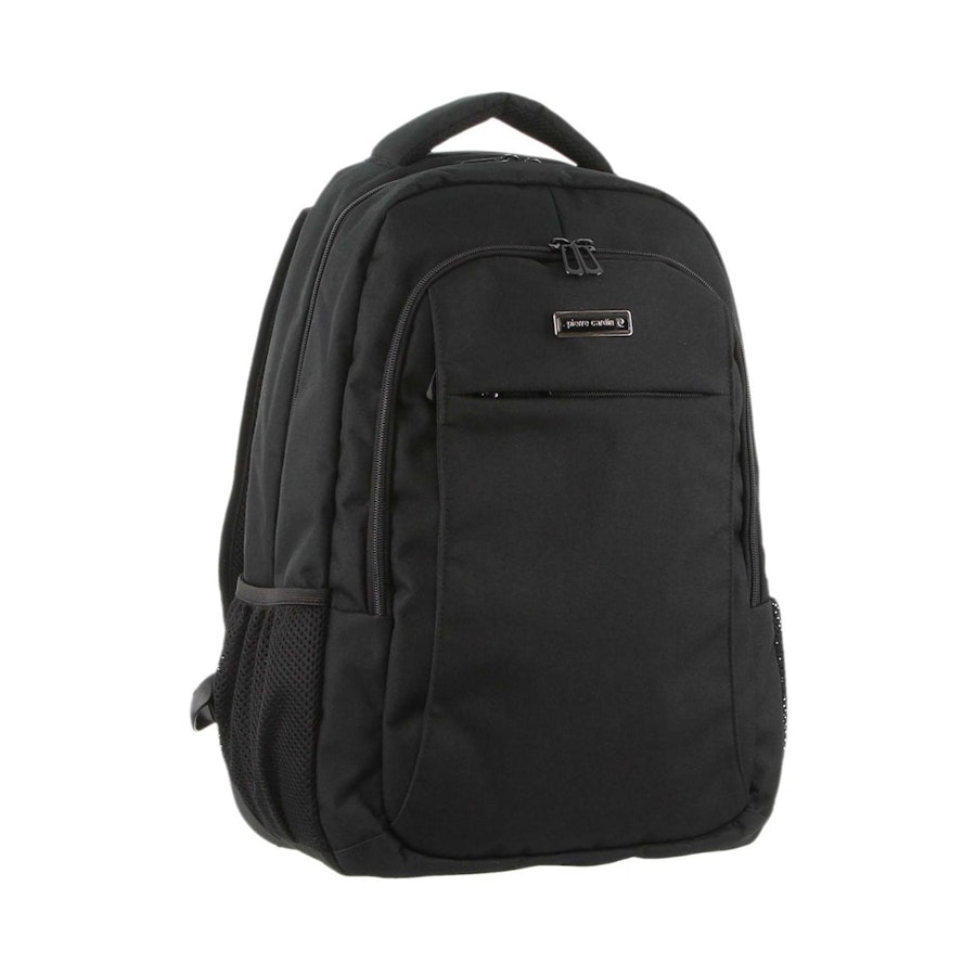 Pierre Cardin Ezra 15" Laptop Backpack Black Black
