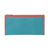 Pierre Cardin Harlow Women's Leather RFID Wallet Turquoise/Orange