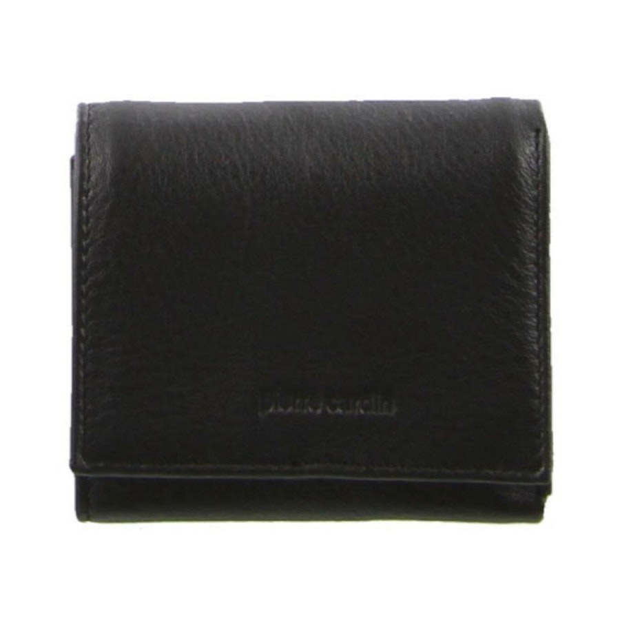 Pierre Cardin Archer Men's Italian Leather RFID Wallet Black Black