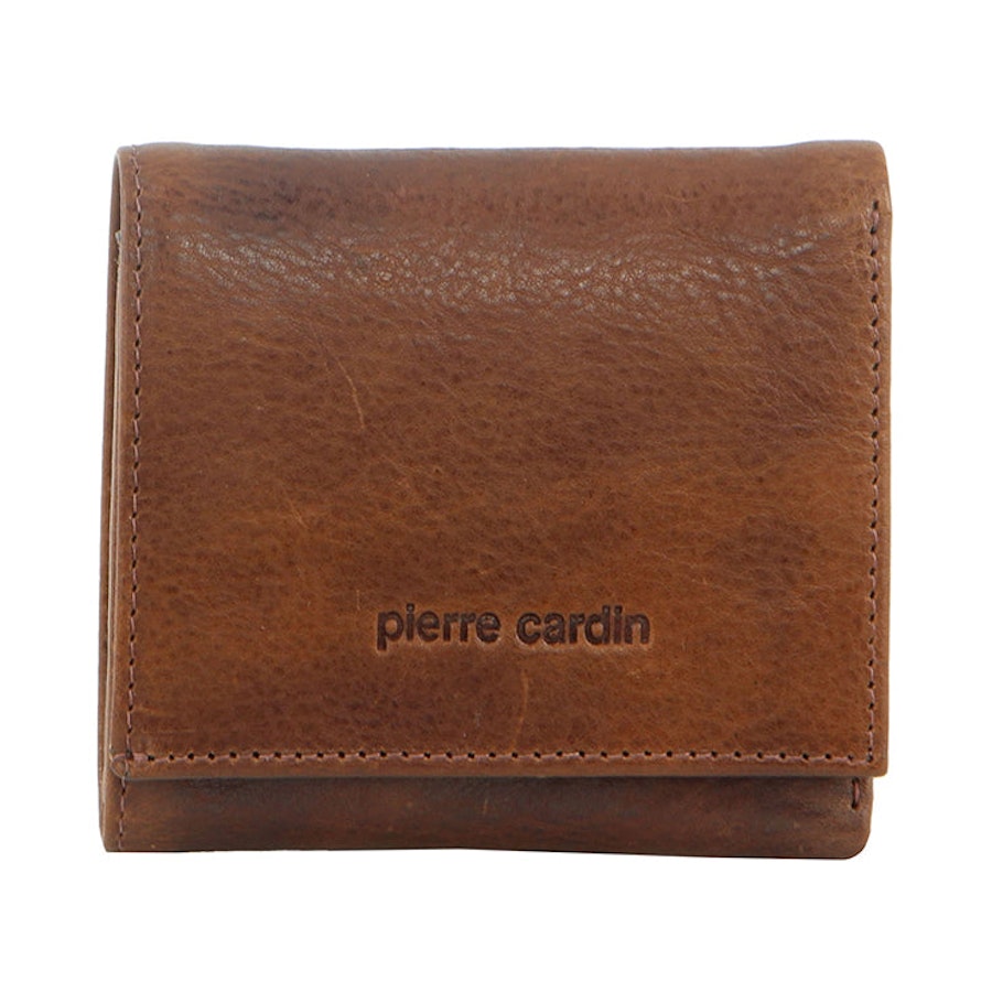 Pierre Cardin Archer Men's Italian Leather RFID Wallet Cognac Cognac