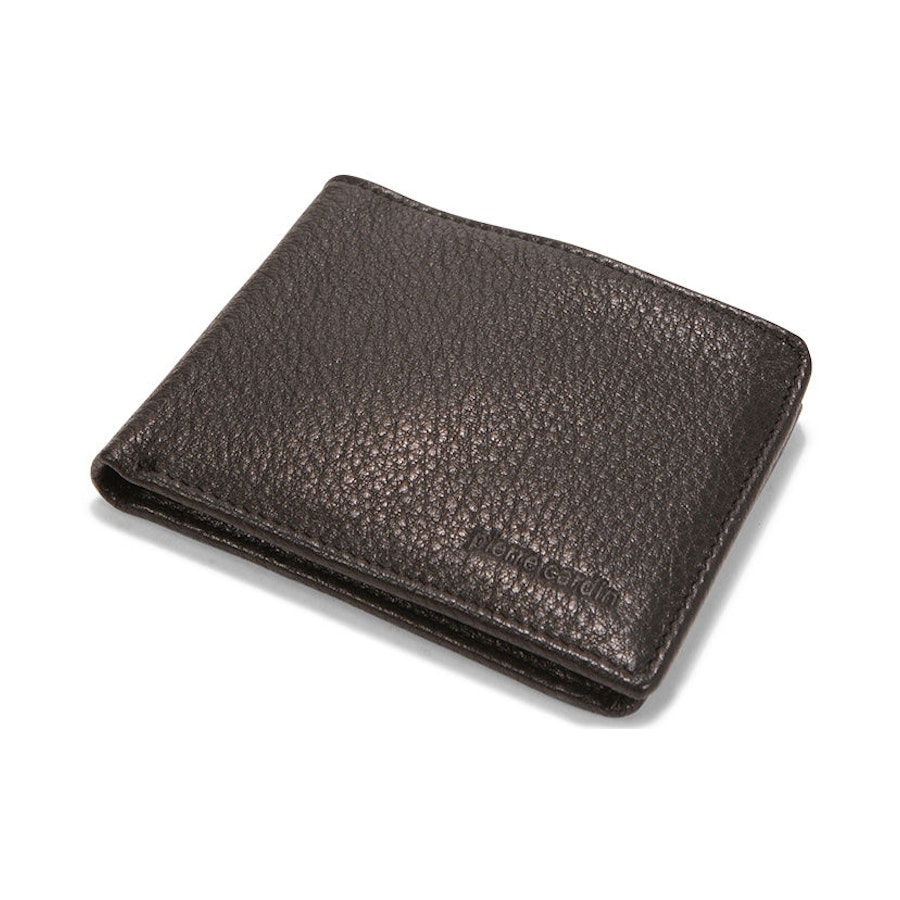 Pierre Cardin Luther Men's Italian Leather RFID Wallet Black Black