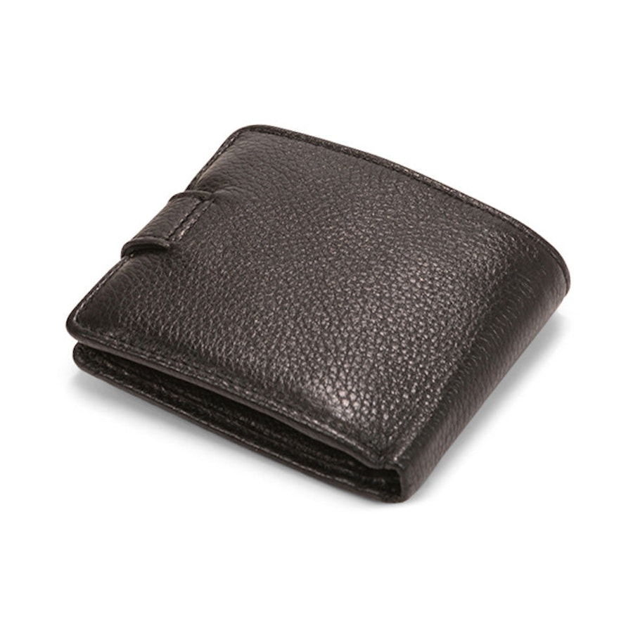 Pierre Cardin Noah Men's Italian Leather RFID Wallet Black Black