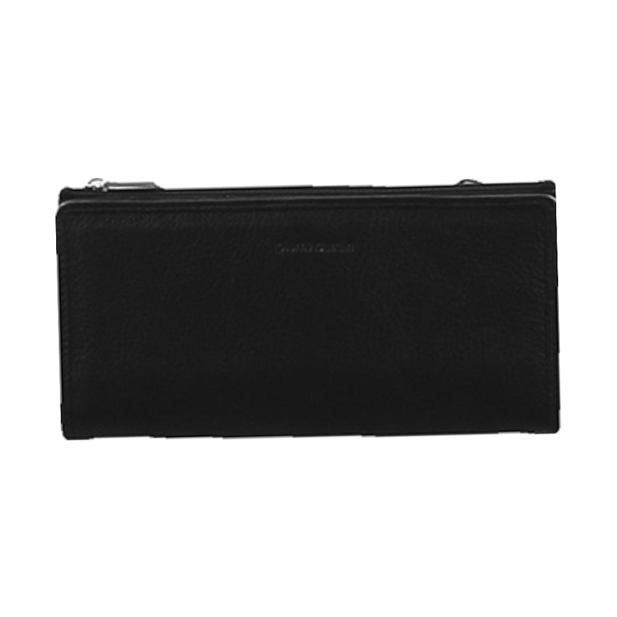 Pierre Cardin Lola Women's Italian Leather RFID Wallet Black Black
