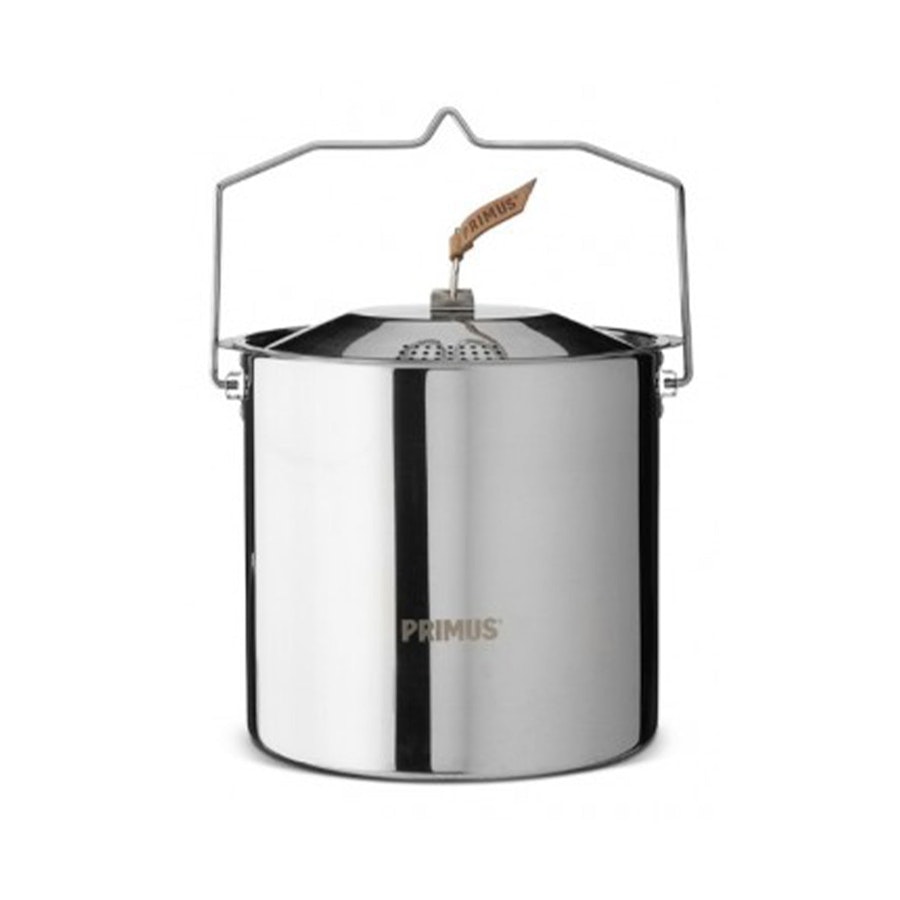 Primus 5.0L Stainless Steel Campfire Pot Stainless Steel Stainless Steel