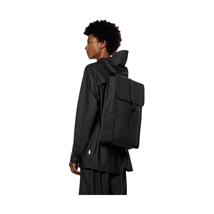 Rains Backpack Black Black