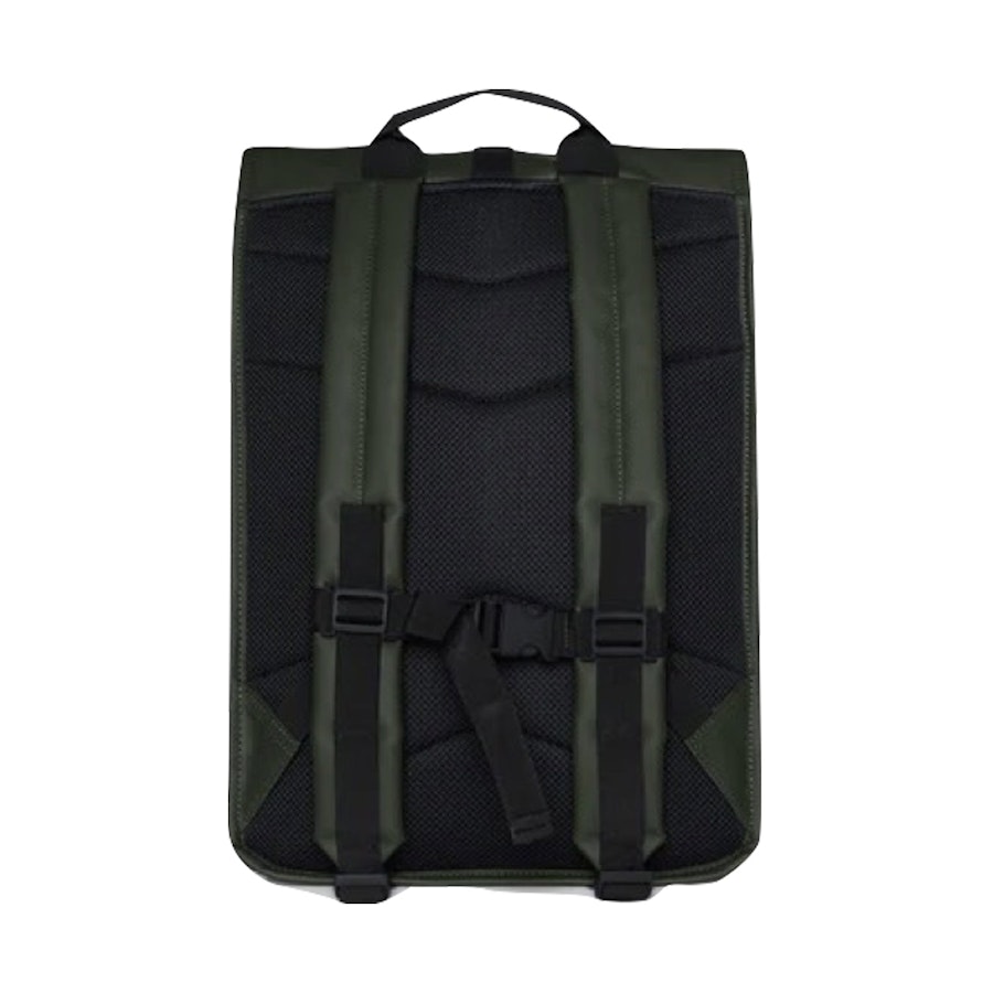 Rains Rolltop Rucksack Green Green