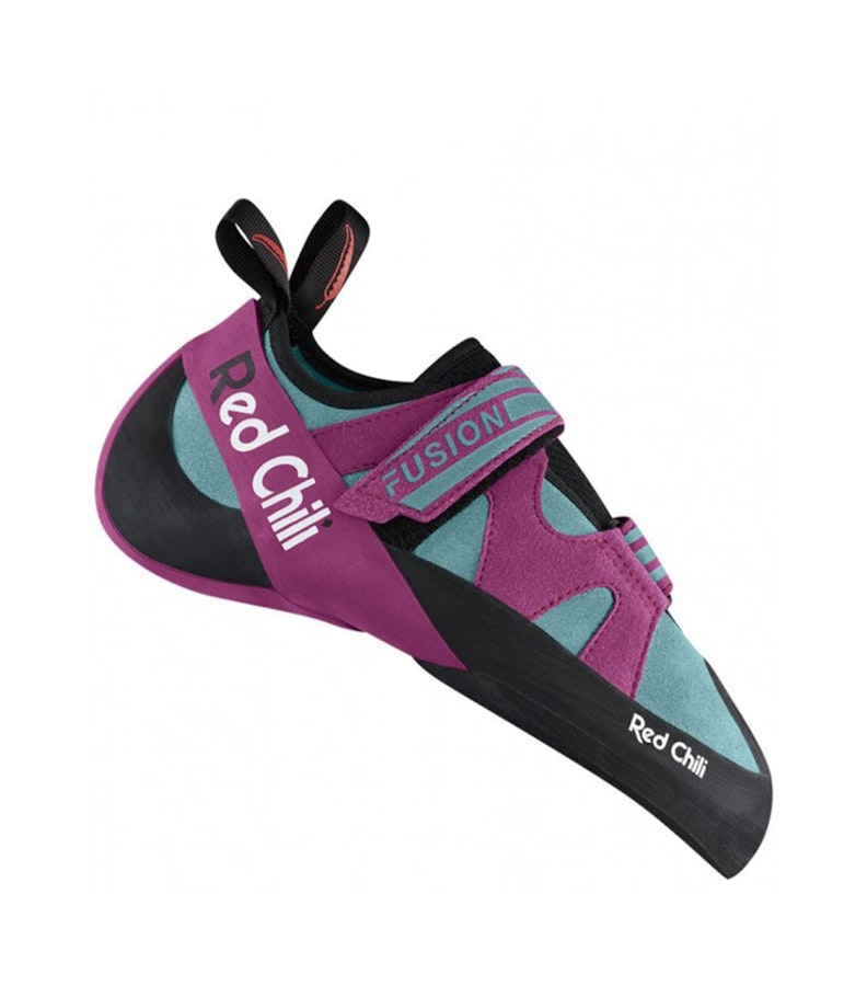 Red Chili Fusion Lady VCR Rock Climbing Shoes Turquoise/Purple Default Title