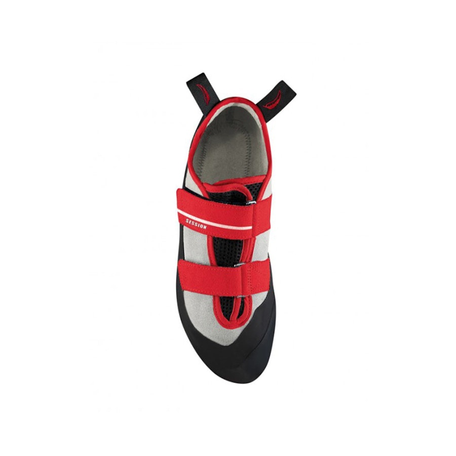Red Chili Session 4 Unisex Rock Climbing Shoes Anthracite/Red EU:37.5 / UK:4.5 / Mens US:5.5