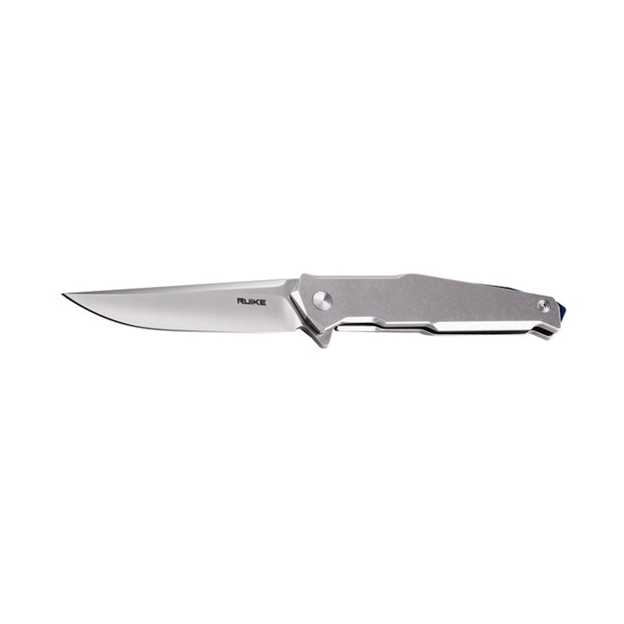 Ruike P108 Folding Knife Silver Silver